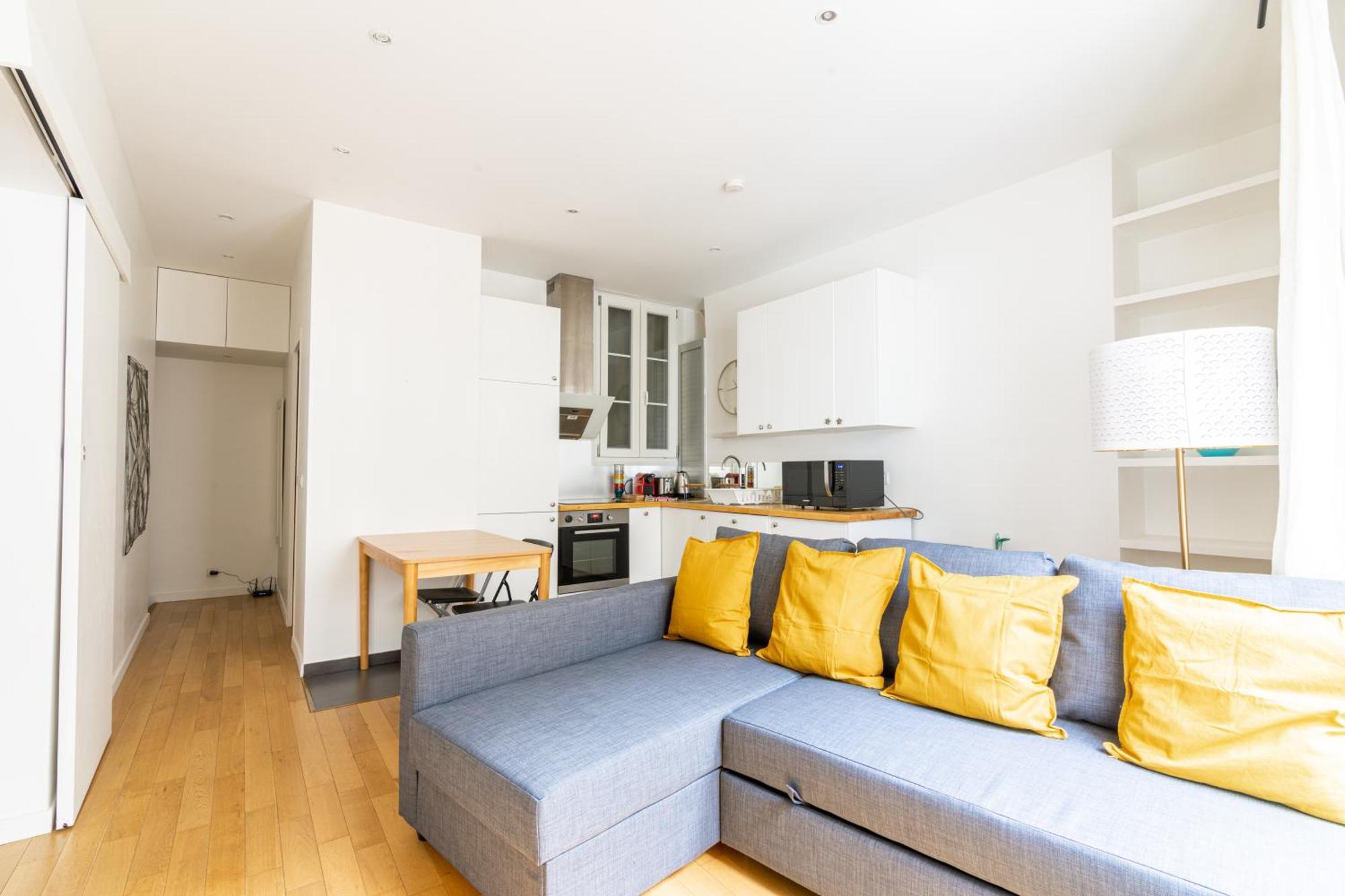 Luxurious 1 Bedroom Republique Vinaigriers Free Netflix Parijs Buitenkant foto