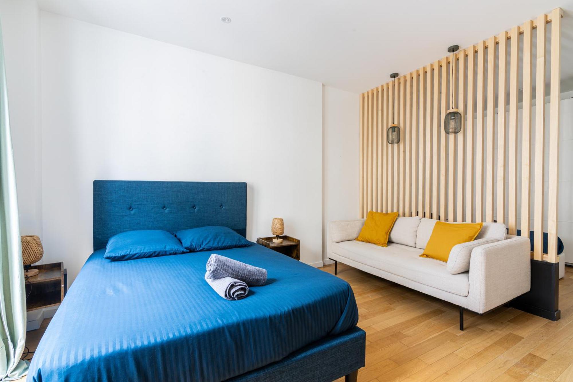Luxurious 1 Bedroom Republique Vinaigriers Free Netflix Parijs Buitenkant foto