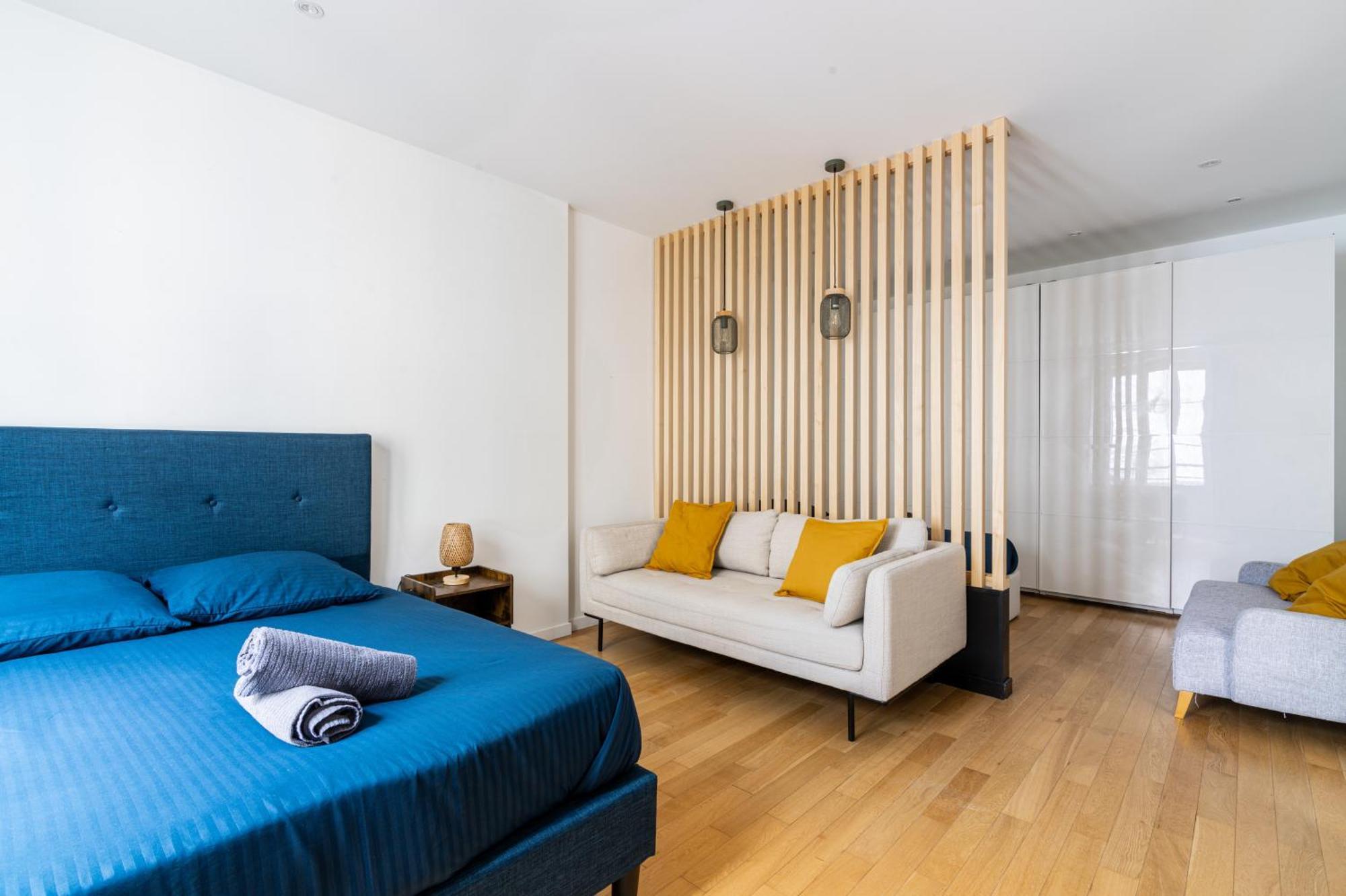 Luxurious 1 Bedroom Republique Vinaigriers Free Netflix Parijs Buitenkant foto